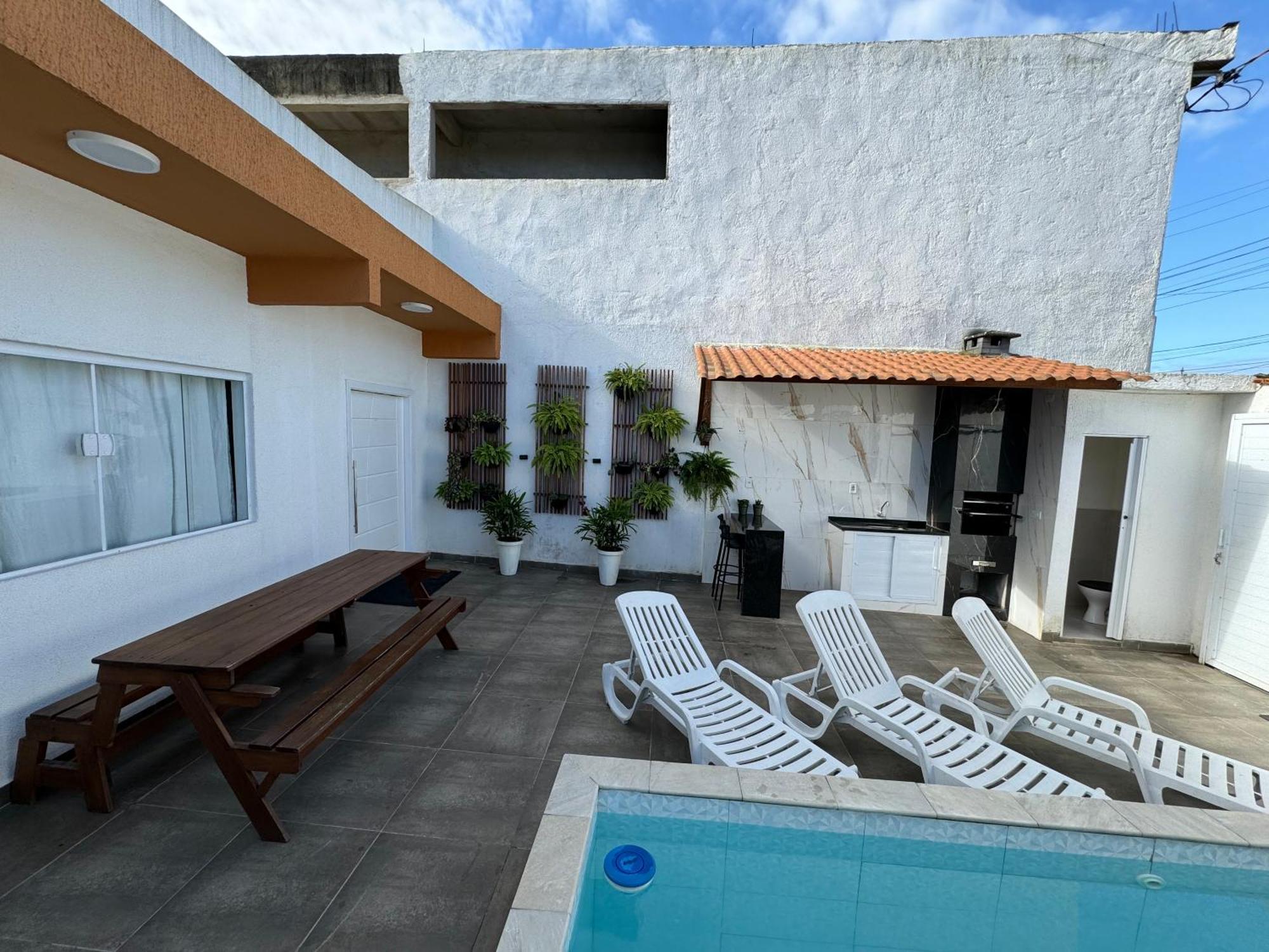 Casa compacta com piscina Villa Guarujá Exterior foto
